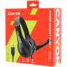 CANYON PC headset CHSU-1 PC Mic USB 2m image 5