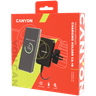 CANYON CH-15, Car holder and wireless charger MegaFix, C-15, 15W, Input: USB-C: 5V/2A, 9V/3A; Output: 5W, 7.5W, 10W, 15W;89*65*12mm,0.195kg, image 5