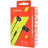 CANYON headphones EPM-01 Mic 1.2m image 6