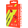 CANYON headphones SEP-4 Mic Flat 1.2m image 2