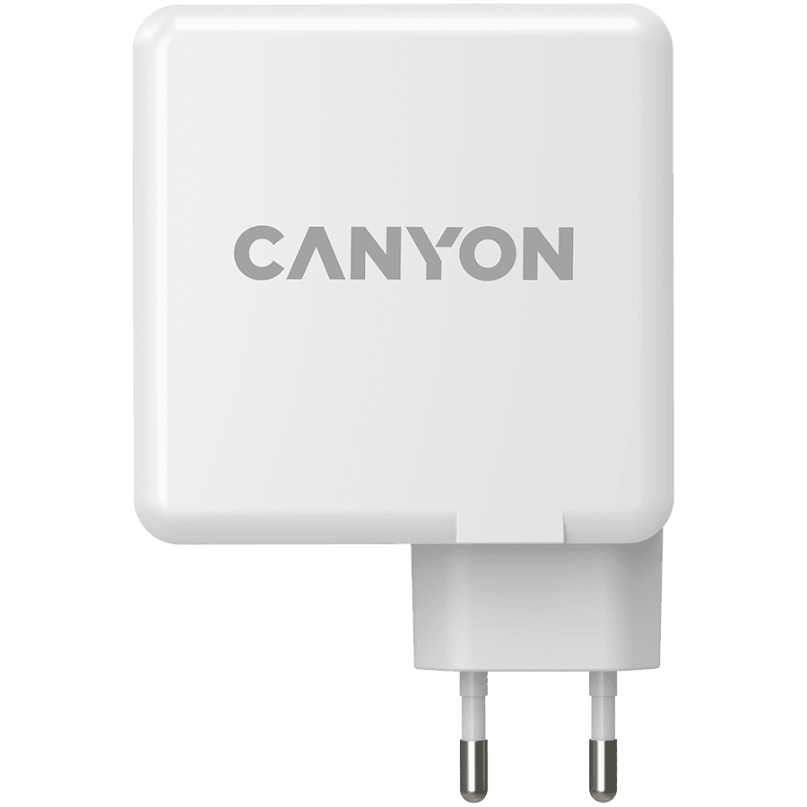 CANYON H-100, GAN 100W charger Input:100V-240V Output: USB-C1/C2: 5V 3A, 9V 3A, 12V 3A, 15V 3A, 20V 5A USB-A 1/A2, 4.5V/5A, 5V/4.5A, 9V/3A, 12V/2.5A, 20V/1.5A C1+C2, 65W + 30W, C1+A1, 65W + 30W, C1+A2, 65W + 30W, C1+A1+A2, 65W