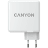 CANYON H-100, GAN 100W charger Input:100V-240V Output: USB-C1/C2: 5V 3A, 9V 3A, 12V 3A, 15V 3A, 20V 5A USB-A 1/A2, 4.5V/5A, 5V/4.5A, 9V/3A, 12V/2.5A, 20V/1.5A C1+C2, 65W + 30W, C1+A1, 65W + 30W, C1+A2, 65W + 30W, C1+A1+A2, 65W image 1