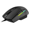 LORGAR Jetter 357, gaming mouse, Optical Gaming Mouse with 6 programmable buttons, Pixart ATG4090 sensor, DPI can be up to 8000, 30 million times key life, 1.8m PVC USB cable, Matt UV coating and RGB lights with 4 LED flowing mode, size:124.90*71.65*41.36mm, 115g image 4
