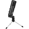 LORGAR Soner 313, Gaming Microphones, , USB condenser microphone with Volume Knob & Echo Kob, including 1x Microphone, 1 x 2.5M USB Cable, 1 x Tripod Stand, 1 x User Manual, body size: Φ47.4*158.2*48.1mm, weight: 243.0g image 5