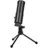 LORGAR Voicer 521, Gaming Microphone, , USB condenser mic with Volume Knob, 3.5MM headphonejack, mute button and led indicator, package including 1x F5 Microphone, 1 x 2M type-C USB Cable, 1 xTripod Stand image 3