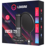 LORGAR Voicer 721, Gaming Microphone, , USB condenser microphone with tripod stand, pop filter, including 1 microphone, 1 Height metal tripod, 1 plastic shock mount, 1 windscreen cap, 1,2m metel type-C USB cable, 1 pop filter, 154.6x56.1mm image 10