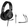 LORGAR Noah 101, Gaming headset with microphone, 3.5mm jack connection, cable length 2m, foldable design, PU leather ear pads, size: 185*195*80mm, 0.245kg, image 12