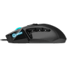 LORGAR Stricter 579, gaming mouse, 9 programmable buttons, Pixart PMW3336 sensor, DPI up to 12 000, 50 million clicks buttons lifespan, 2 switches, built-in display, 1.8m USB soft silicone cable, Matt UV coating with glossy parts and RGB lights with 4 LED flowing modes, size: 131*72*41mm, 0.127kg, image 4
