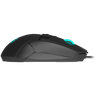 LORGAR Stricter 579, gaming mouse, 9 programmable buttons, Pixart PMW3336 sensor, DPI up to 12 000, 50 million clicks buttons lifespan, 2 switches, built-in display, 1.8m USB soft silicone cable, Matt UV coating with glossy parts and RGB lights with 4 LED flowing modes, size: 131*72*41mm, 0.127kg, image 6