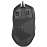 LORGAR Stricter 579, gaming mouse, 9 programmable buttons, Pixart PMW3336 sensor, DPI up to 12 000, 50 million clicks buttons lifespan, 2 switches, built-in display, 1.8m USB soft silicone cable, Matt UV coating with glossy parts and RGB lights with 4 LED flowing modes, size: 131*72*41mm, 0.127kg, image 7