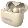 CANYON headset OnGo TWS-10 ANC+ENC Beige image 4