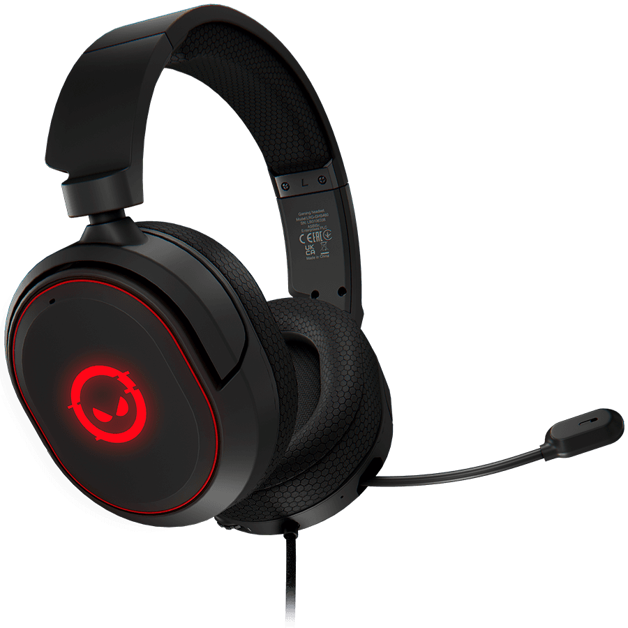 LORGAR Kaya 460, USB Gaming headset with microphone, CM108B, RGB backlight, Plug&Play, USB-A connection cable 2m, fabric ear pads, size: 192*184.7*88mm, 0.329kg,