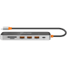 CANYON hub DS-13 7in1 4k USB-C Transparent image 4