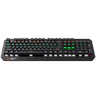 CANYON Hazard GK-6, Wired multimedia gaming keyboard with lighting effect, 108pcs rainbow LED, Numbers 104keys, EN double injection layout, cable length 1.8M, 450.5*163.7*42mm, 0.90kg, color image 2