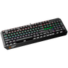 CANYON Hazard GK-6, Wired multimedia gaming keyboard with lighting effect, 108pcs rainbow LED, Numbers 104keys, EN double injection layout, cable length 1.8M, 450.5*163.7*42mm, 0.90kg, color image 4