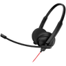 CANYON PC headset HS-07 PC Mic 3.5/USB Flat 2.8m image 2