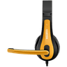 CANYON PC headset HSC-1 PC Mic Flat 2m Yellow image 4
