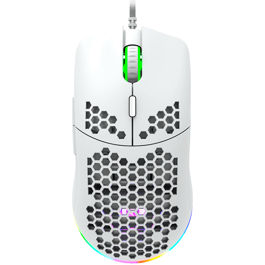 CANYON Puncher GM-11, Gaming Mouse with 7 programmable buttons, Pixart 3519 optical sensor, 4 levels of DPI and up to 4200, 5 million times key life, 1.65m Ultraweave cable, UPE feet and colorful RGB lights, , size:128.5x67x37.5mm, 105g