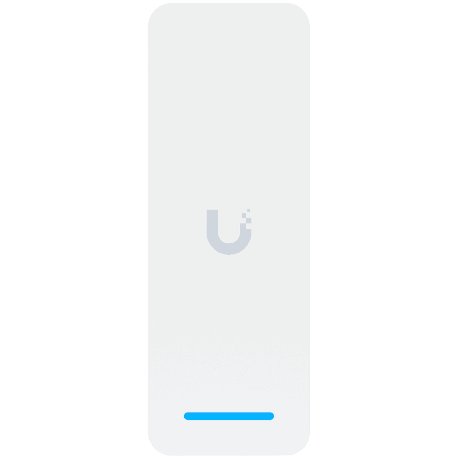 Ubiquiti Access Ultra Tamper-resistant access reader with a built-in hub for complete, single-door entry control from one device, Lock terminal (12V/1A), Exit request input