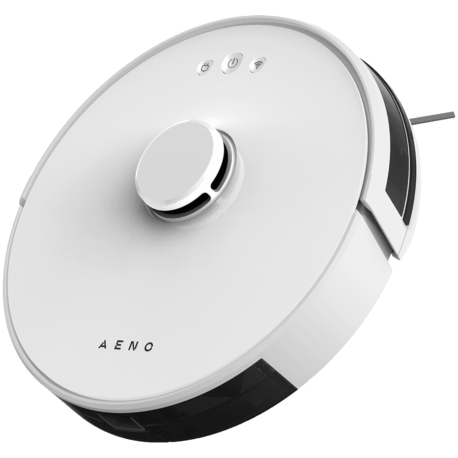 AENO Robot Vacuum Cleaner RC2S: wet & dry cleaning, smart control AENO App, powerful Japanese Nidec motor, turbo mode