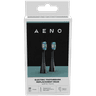 AENO Replacement toothbrush heads, , Dupont bristles, 2pcs in set (for ADB0002S/ADB0001S) image 2