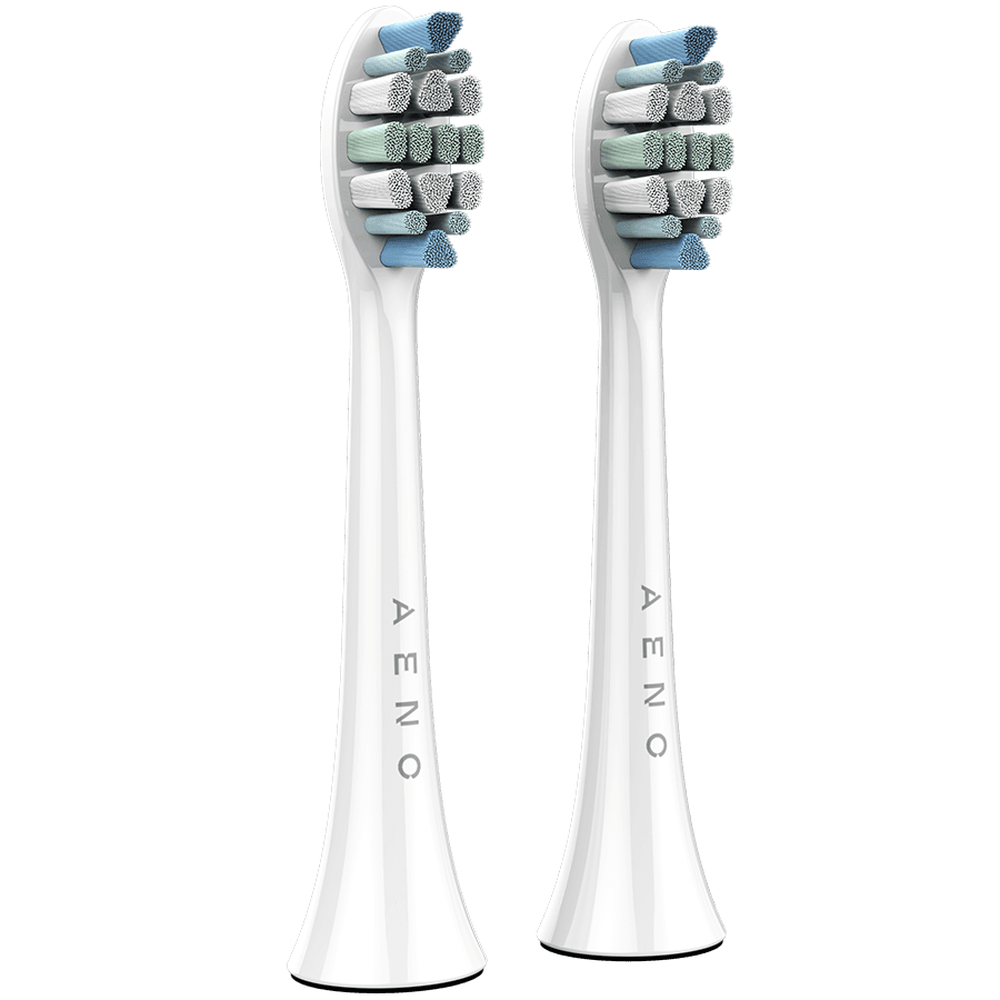 AENO Replacement toothbrush heads, , Dupont bristles, 2pcs in set (for ADB0003/ADB0005 and ADB0004/ADB0006)