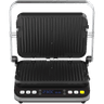 AENO ''Electric Grill EG1: 2000W, 3 heating modes - Upper Grill, Lower Grill, Both Grills Defrost, Max opening angle -180°, Temperature regulation, Timer, Removable double-sided plates, Plate size 320*220mm'' image 3