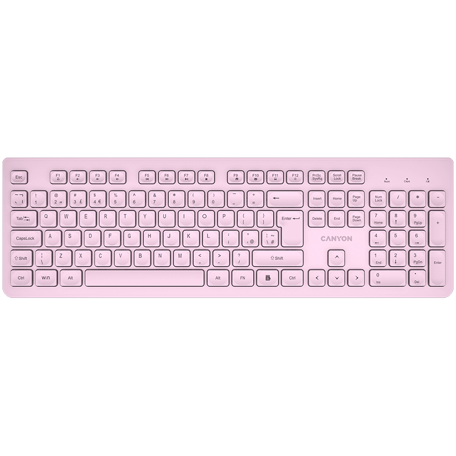 CANYON keyboard HKB-W01 UK/US AAA Wireless