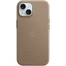 iPhone 15 FineWoven Case with MagSafe - Taupe image 1