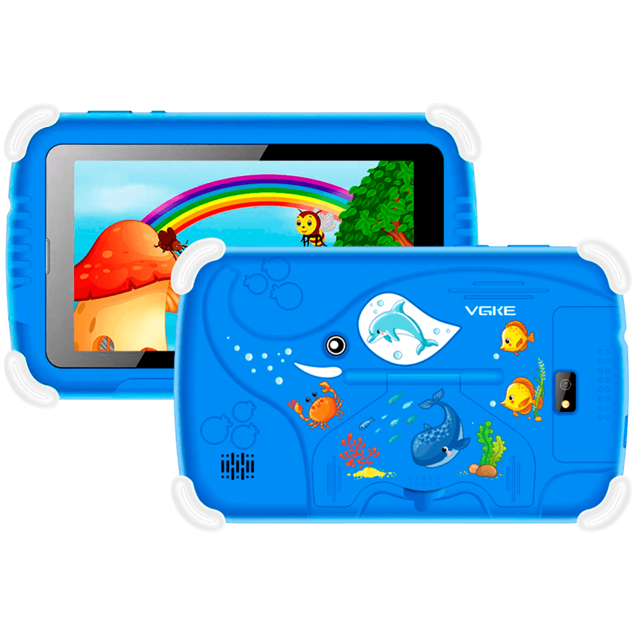 VGKE 7" IPS Kids Tablet - Mediatek MT6735 CPU, RAM, 16GB Storage, 3G + Wifi, Bluetooth 4.0, Android