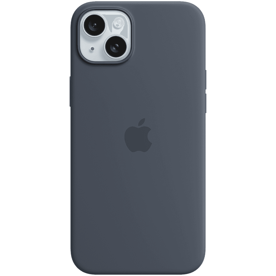 iPhone 15 Plus Silicone Case with MagSafe - Storm