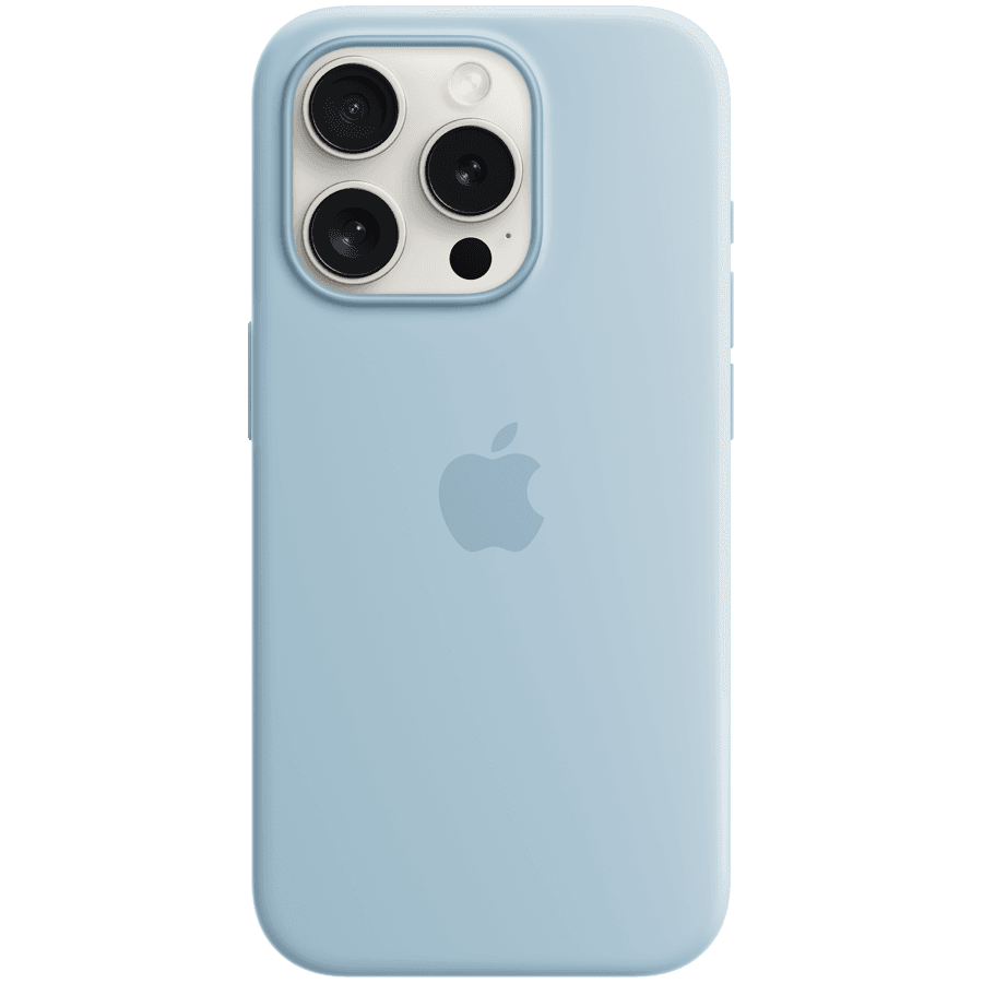 iPhone 15 Pro Silicone Case with MagSafe - Light