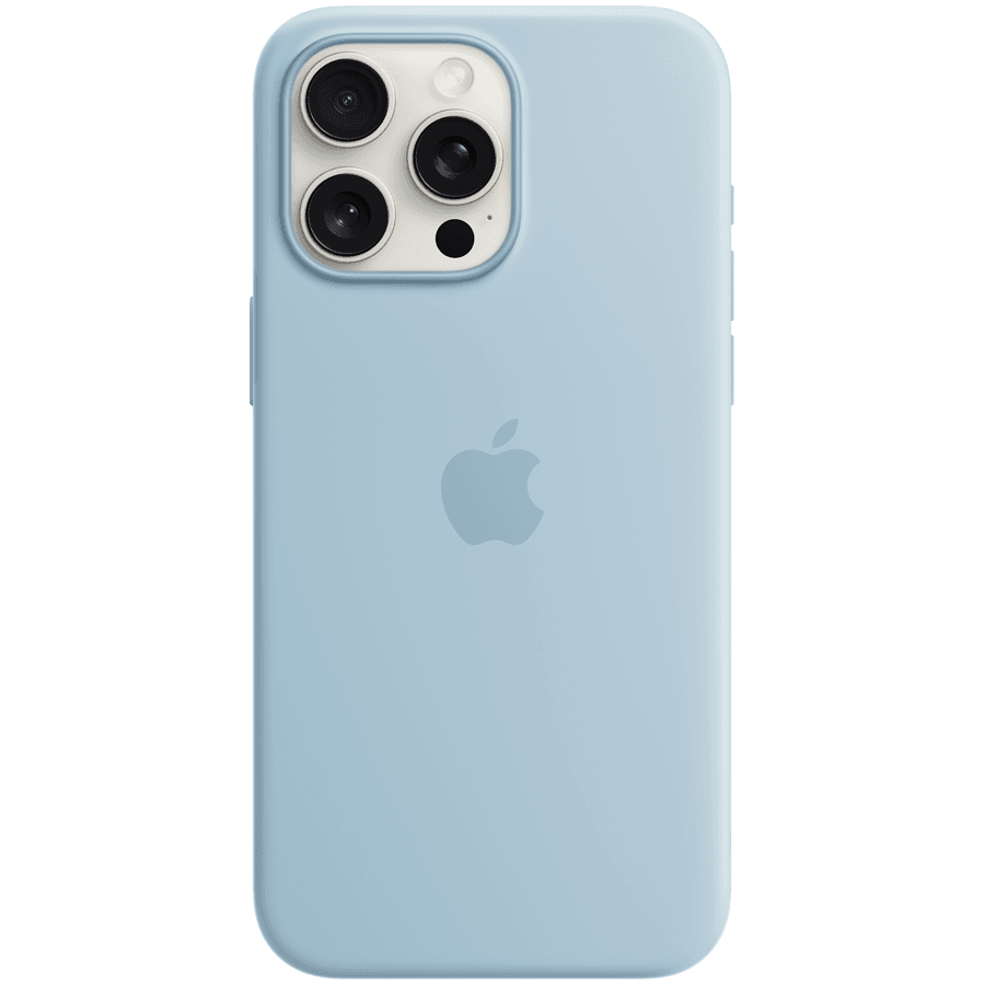 iPhone 15 Pro Max Silicone Case with MagSafe - Light