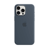 iPhone 15 Pro Max Silicone Case with MagSafe - Storm image 2