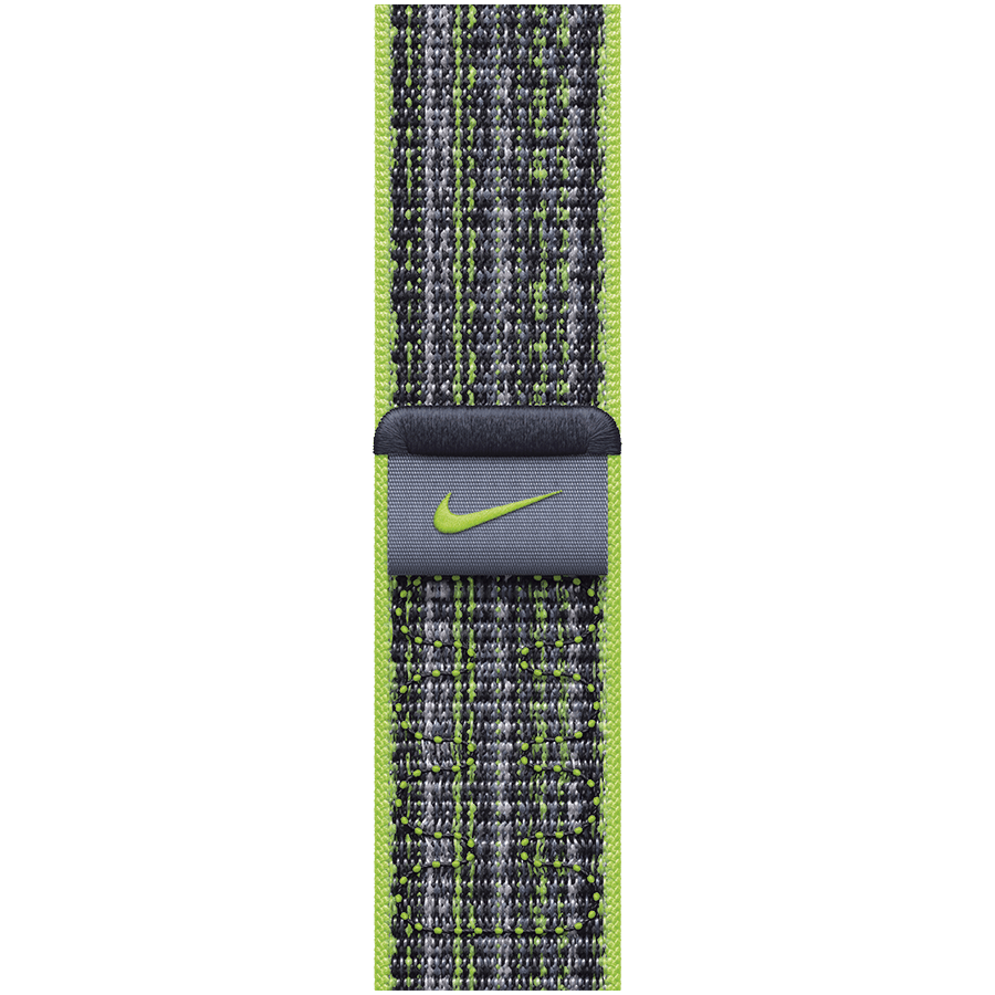 45mm Bright Green/ Nike Sport Loop