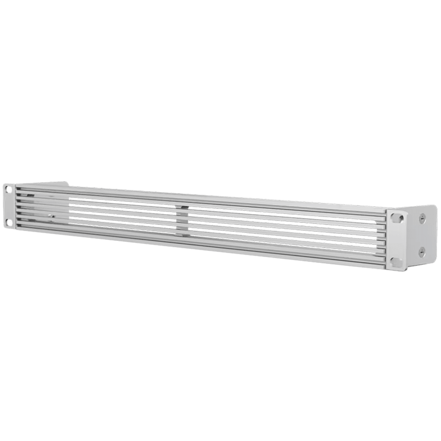 Ubiquiti Rack Mount OCD Panels UACC-Rack-Panel-Vented-1U Standalone insert that can be easily installed into an existing network equipment rack to create a clean, uniform aesthetic, 1U