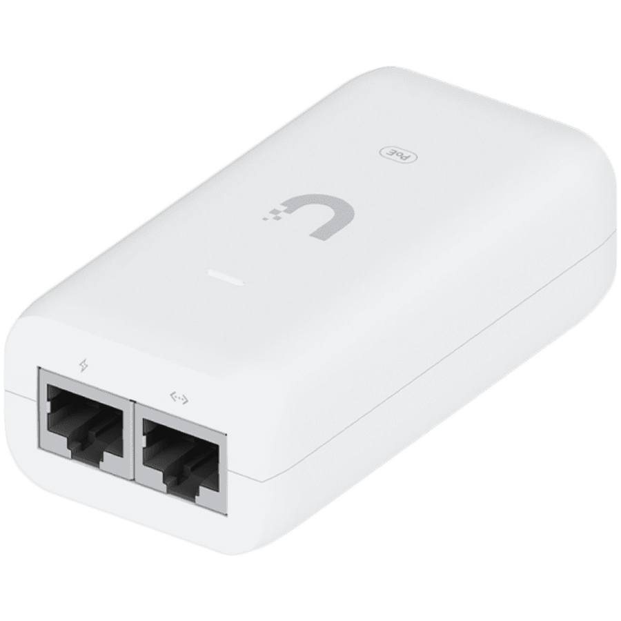 U-POE is designed to power 802.3af PoE devices. U-POE-AF delivers up to 15W of PoE that can be used to power U6-Lite-EU and other 802.3af devices, while also protecting against electrical surges (ESD)