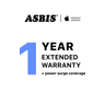 Additional 1-year warranty + power surge coverage for MacBook Air13, M5 image 1