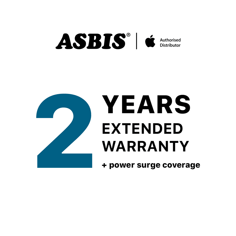 Additional 2-years warranty + power surge coverage for MacBook Air15, M5