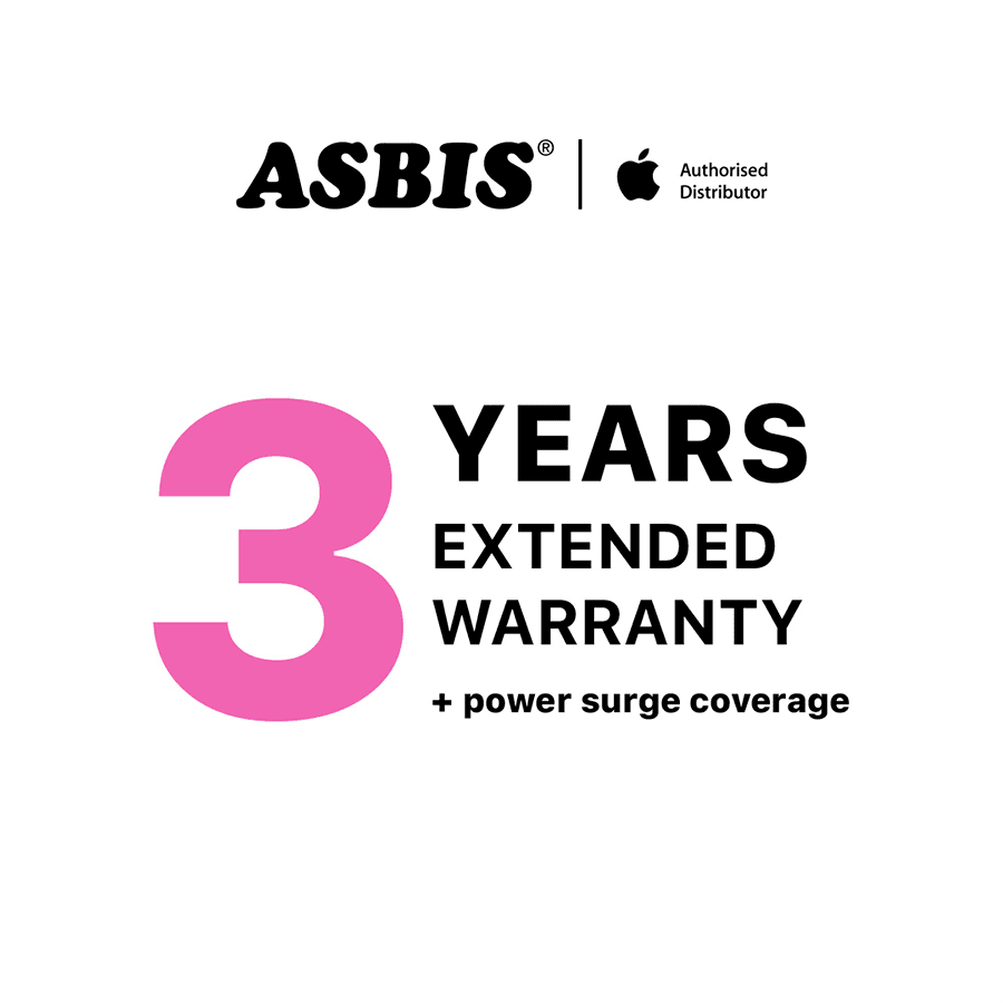 Additional 3-years warranty + power surge coverage for MacBook Air15, M5