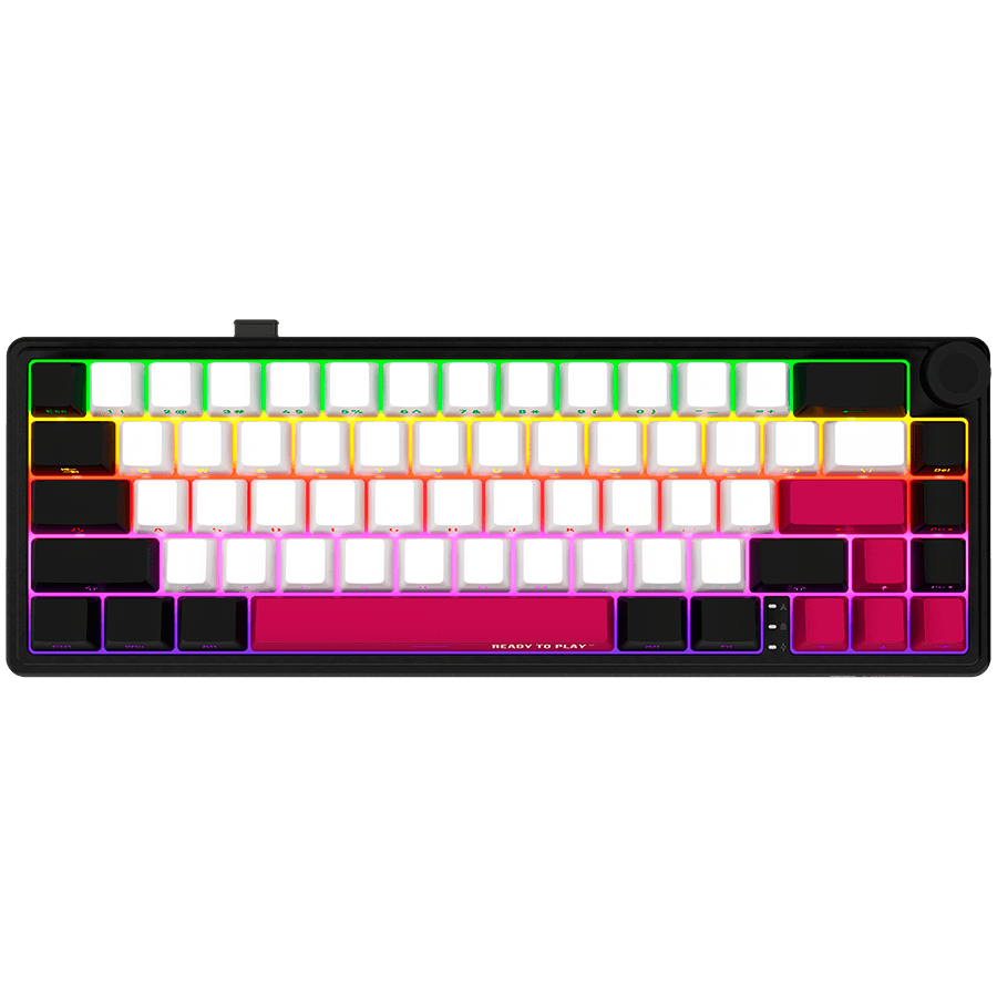LORGAR KBP70MW, Wireless 65% Mechanical Gaming Keyboard Pro, /red, EN layout