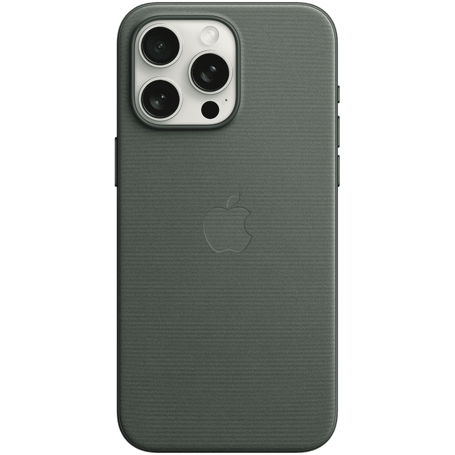 iPhone 15 Pro Max FineWoven Case with MagSafe - Evergreen