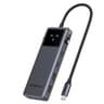 UGREEN 6-in-1 Type-C Hub with 4K HDMI, 100W PD and 10Gbps USB Ports – Grey image 1