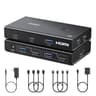 UGREEN 2-In-1 HDMI KVM Switch 4 USB Ports 4K@60Hz image 1