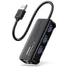 UGREEN USB Type-A Male to Ethernet Adapter with 3-Port USB Hub image 1