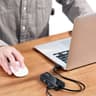 UGREEN USB Type-A Male to Ethernet Adapter with 3-Port USB Hub image 2