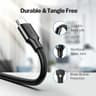 UGREEN Type-C to USB 3.0 Cable 1m – Fast Charging 3A, 5Gbps Sync image 3