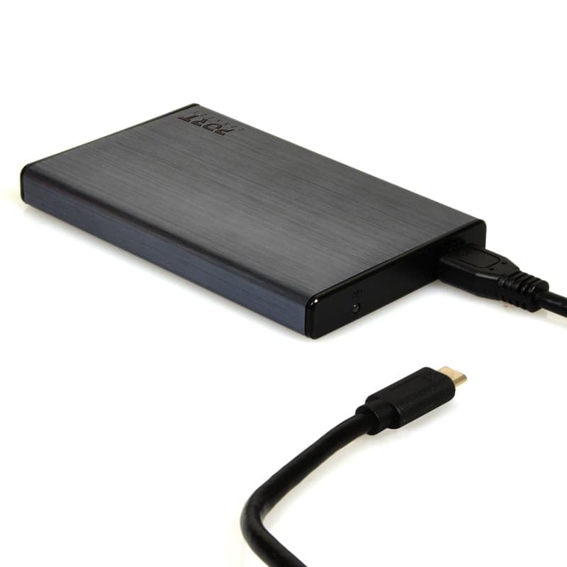 Port Connect 2.5" USB-C External HDD Enclosure