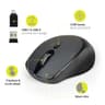 Port Connect Silent 1600DPI 3 Button Wireless Mouse image 7