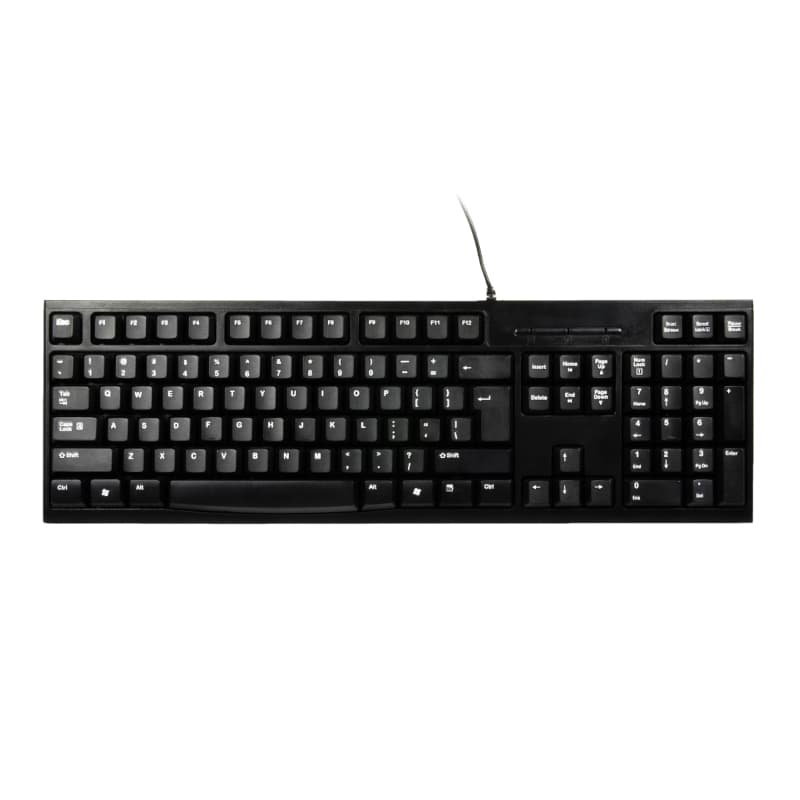 Port Connect Office Budget Wired Keyboard